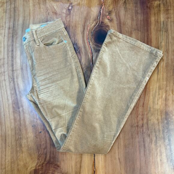Frame Denim Women's Corduroy Pants 28 Le high Flare Zip Fly Stretch Cotton RR7 - Picture 1 of 8